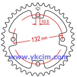 Recambios Kymco Kxr 250. Plato 36 dientes Ref. N560