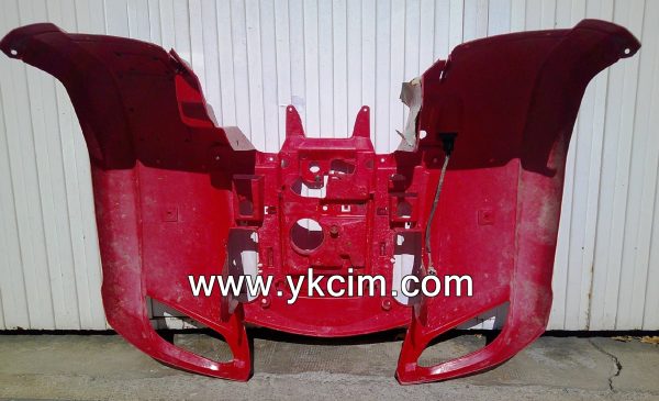 Recambios Yamaha Grizzly 660. Plastico delantero rojo