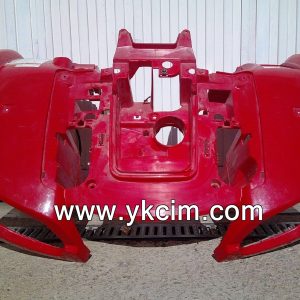 Recambios Yamaha Grizzly 660. Plastico delantero rojo