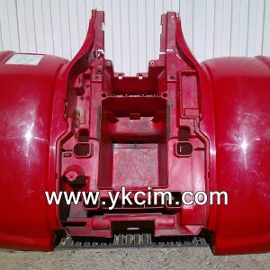 Recambios Yamaha Grizzly 660. Plastico trasero rojo Ref. GR179