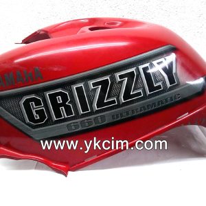 Recambios Yamaha Grizzly 660. Plastico deposito rojo Ref. GR181